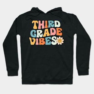 Third Grade  3rd Grade Team Retro 1st Day of School Hoodie